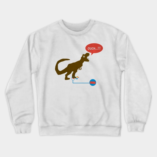 funny dinosaur lego Crewneck Sweatshirt by teemarket